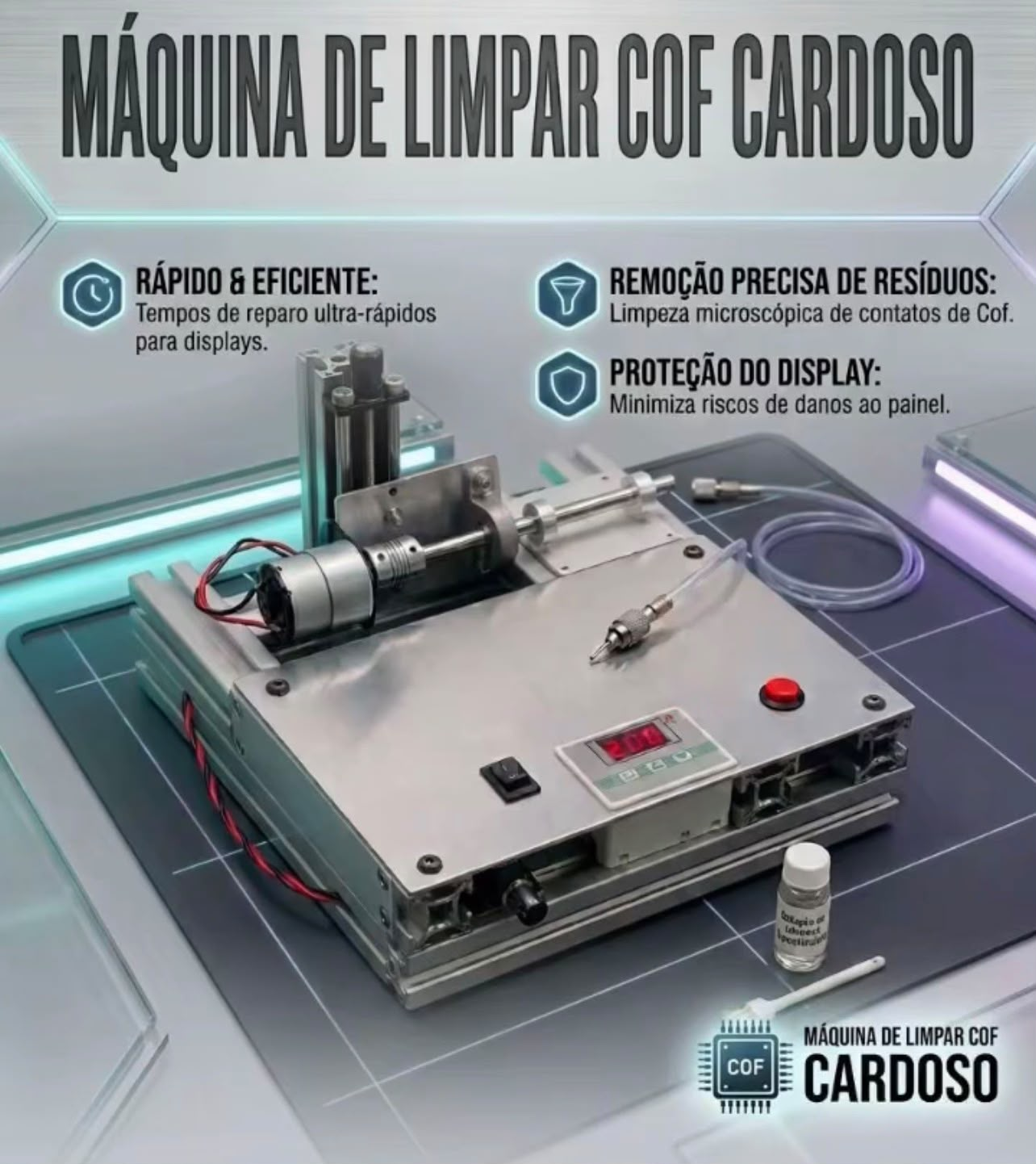 Maquina de limpar cof Cardoso